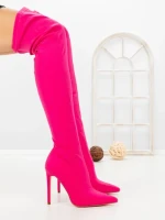 Cizme Dama cu Toc C-289 FUCHSIA | STEPHAN