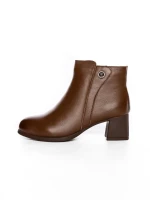 Ghete Dama din piele naturala 8858 BROWN | ADVANCER