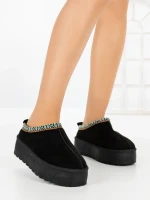 Ghete Dama 877-1 BLACK | COSTA SOL