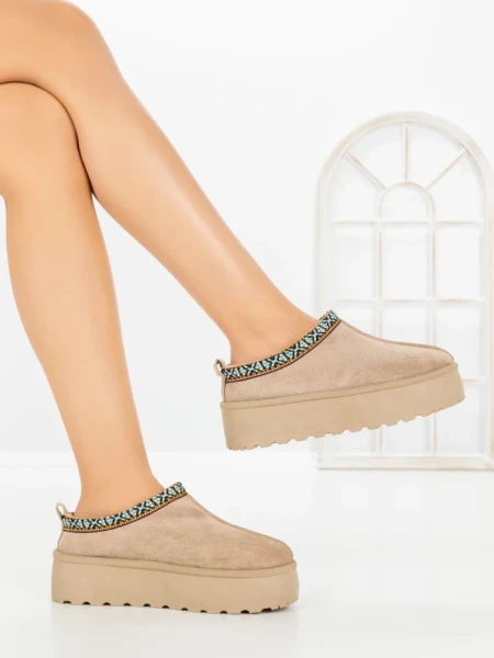 Ghete Dama 877-1 KHAKI | COSTA SOL