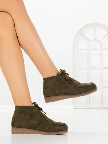 Ghete de primavara-toamna AD-3439 GREEN | BUONAROTTI
