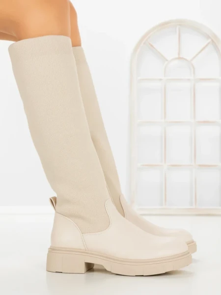 Cizme Dama FB-320 BEIGE | VIVIRICH