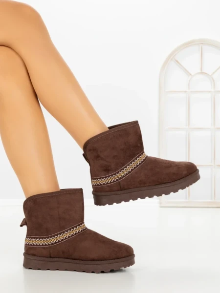 Ghete UG Dama YY-199 BROWN | GALLEVANI