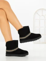 Ghete UG Dama YY-199 BLACK | GALLEVANI
