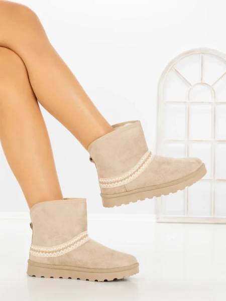Ghete UG Dama YY-199 BEIGE | GALLEVANI