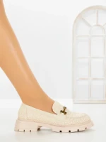 Pantofi Casual Dama J1005 BEIGE | GALLEVANI