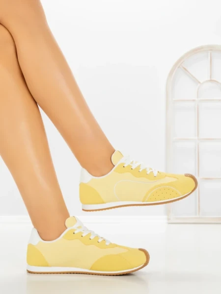 Pantofi Sport Dama BO-197 YELLOW | GALLEVANI