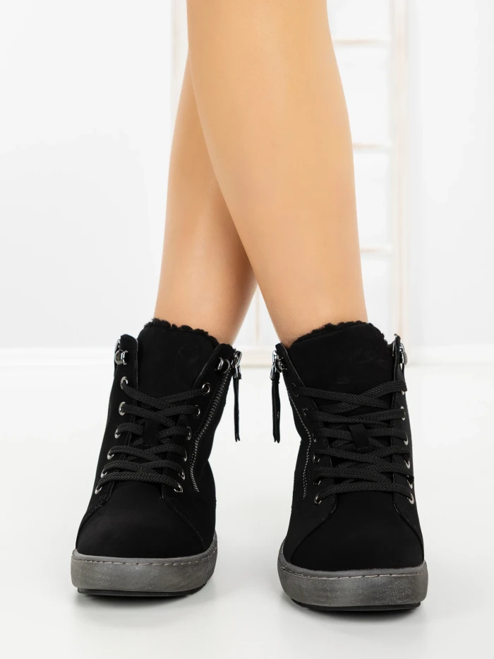 Ghete Dama 9871 Negru | Seasond » Reina.Ro