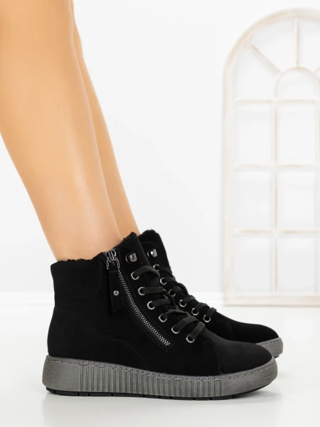Ghete Dama 9871 Negru | Seasond » Reina.Ro