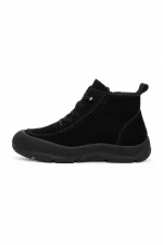 Ghete Dama din piele naturala 9517 BLACK | ADVANCER
