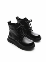 Ghete Dama din piele naturala 50382-2 BLACK | ADVANCER