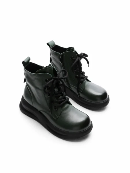 Ghete Dama din piele naturala 50382-2 GREEN | ADVANCER