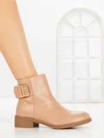 Ghete Dama FZL-0098 BEIGE | H&D
