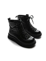 Ghete Dama din piele naturala 50258-2 BLACK | ADVANCER