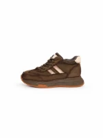 Pantofi Sport Dama din piele naturala M7066 KHAKI | ADVANCER