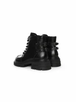 Ghete Dama din piele naturala M5808-2 BLACK | ADVANCER