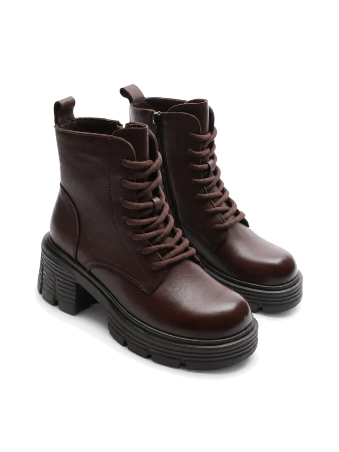 Ghete Dama din piele naturala 3007 BROWN | ADVANCER