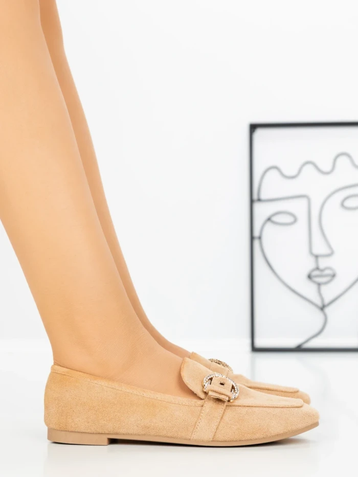 Pantofi Casual Dama ZU117-9 LIGHT CAMEL | BELLICY