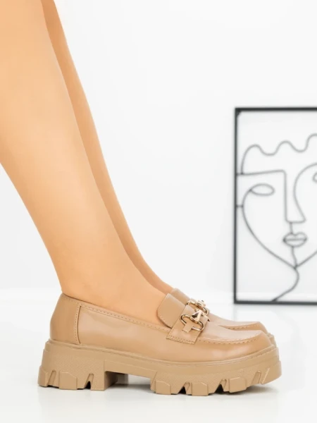 Pantofi Casual Dama LS71-6 KHAKI | BELLICY