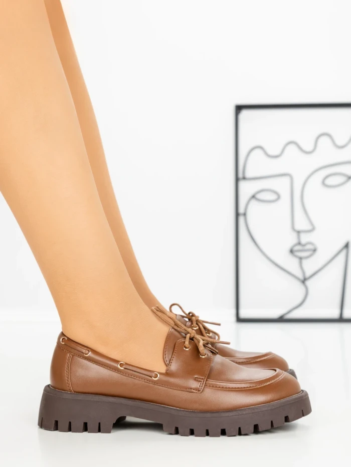 Pantofi Casual Dama YU5598-6 CAMEL | BELLICY