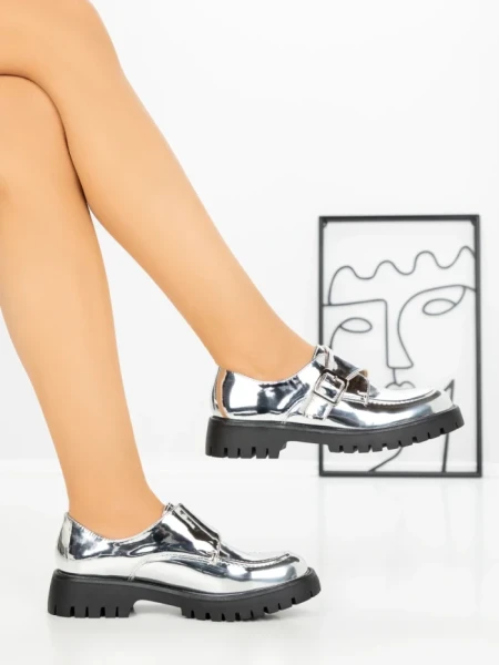 Pantofi Casual Dama YU5598-11 SILVER | BELLICY