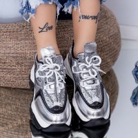 Pantofi Sport Dama WL258 Argintiu (D25) Mei