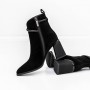 Sandale Dama cu Toc gros si Platforma XD206A Silver Reina