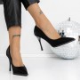 Pantofi Stiletto 3DC27 Negru | Reina