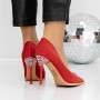 Pantofi Stiletto 3DC27 Rosu | Reina