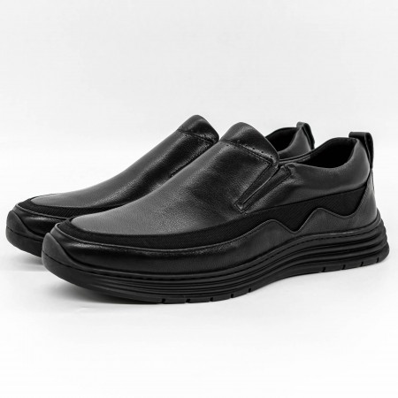 Pantofi Barbati W2688-10 Negru | Reina