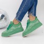 Pantofi Sport Dama 3WL86 Verde | Reina
