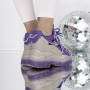 Pantofi Sport Dama cu Platforma 3SJN32 Mov | Reina