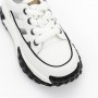 Pantofi Sport Dama cu Platforma 9071-1 Crem | Reina