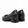 Pantofi cu Toc gros 1901 Negru Reina