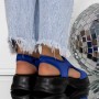 Sandale Dama cu Platforma 3GZ97 Albastru inchis | Reina