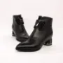 Botine Dama cu Toc gros K1031-2 Negru | Advancer » Reina.Ro