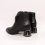 Botine Dama cu Toc gros K1031-2 Negru | Advancer » Reina.Ro