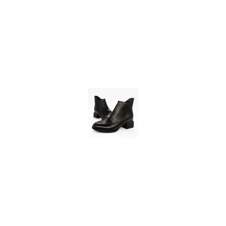 Botine Dama cu Toc gros K21698-3AX Negru | Advancer » Reina.Ro