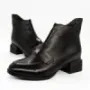 Botine Dama cu Toc gros K21698-3AX Negru | Advancer » Reina.Ro