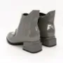 Botine Dama cu Toc gros K21698-3BX Gri | Advancer » Reina.Ro