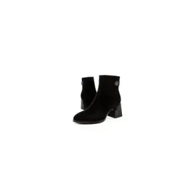 Botine Dama cu Toc gros K21697-11R Negru | Advancer » Reina.Ro