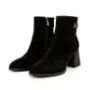 Botine Dama cu Toc gros K21697-11R Negru | Advancer » Reina.Ro