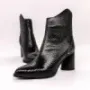 Botine Dama cu Toc gros K10531 Negru | Advancer » Reina.Ro