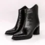 Botine Dama cu Toc gros K10531 Negru | Advancer » Reina.Ro