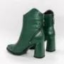 Botine Dama cu Toc gros K10531 Verde | Advancer » Reina.Ro