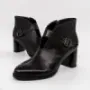 Botine Dama cu Toc gros K9196-13 Negru | Advancer » Reina.Ro