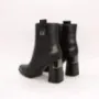 Botine Dama cu Toc gros K99021 Negru | Advancer » Reina.Ro