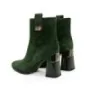 Botine Dama cu Toc gros K99021R Verde inchis | Advancer » Reina.Ro