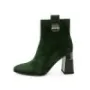 Botine Dama cu Toc gros K99021R Verde inchis | Advancer » Reina.Ro