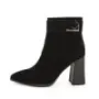 Botine Dama cu Toc gros K615-1R Negru | Advancer » Reina.Ro